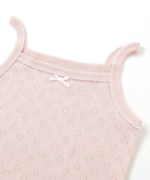 SLAP SLIP / スラップ スリップ その他インナー・ルームウェア | 【スララク/吸汗速乾】綿100%汗とムレにサラば！ときめきサラッとキャミソール2枚セット(80~130cm) | 詳細9