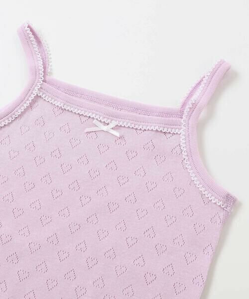 SLAP SLIP / スラップ スリップ その他インナー・ルームウェア | 【スララク/吸汗速乾】綿100%汗とムレにサラば！ときめきサラッとキャミソール2枚セット(80~130cm) | 詳細18