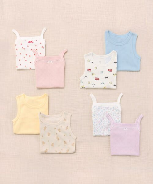 SLAP SLIP / スラップ スリップ その他インナー・ルームウェア | 【スララク/吸汗速乾】綿100%汗とムレにサラば！わくわくサラッとタンクトップ2枚セット(80~130cm) | 詳細14