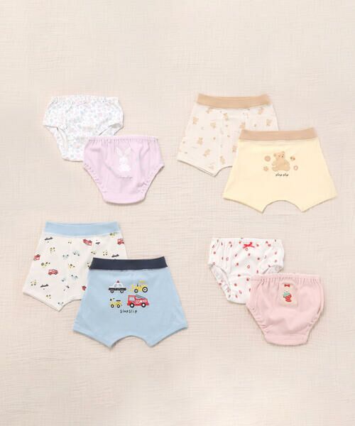 SLAP SLIP / スラップ スリップ その他インナー・ルームウェア | 【スララク/吸汗速乾】綿100%汗とムレにサラば！ときめきサラッとショーツ2枚セット(100~130cm) | 詳細7