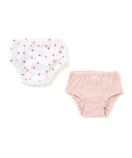 SLAP SLIP / スラップ スリップ その他インナー・ルームウェア | 【スララク/吸汗速乾】綿100%汗とムレにサラば！ときめきサラッとショーツ2枚セット(100~130cm) | 詳細2