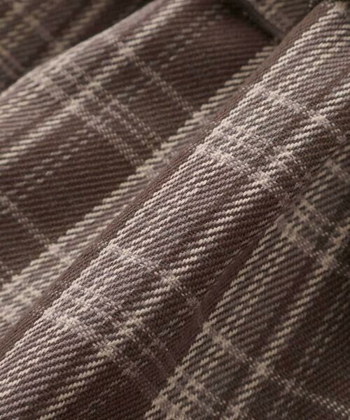 SLAP SLIP / スラップ スリップ セットアップ | 【お揃い】チェックティアードキャミソール+フロントプリント長袖カットソー2点セット(90~130cm) | 詳細18