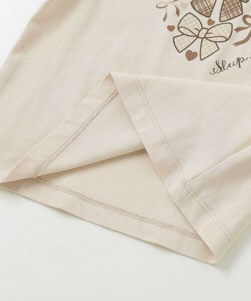 SLAP SLIP / スラップ スリップ セットアップ | 【お揃い】チェックティアードキャミソール+フロントプリント長袖カットソー2点セット(90~130cm) | 詳細23