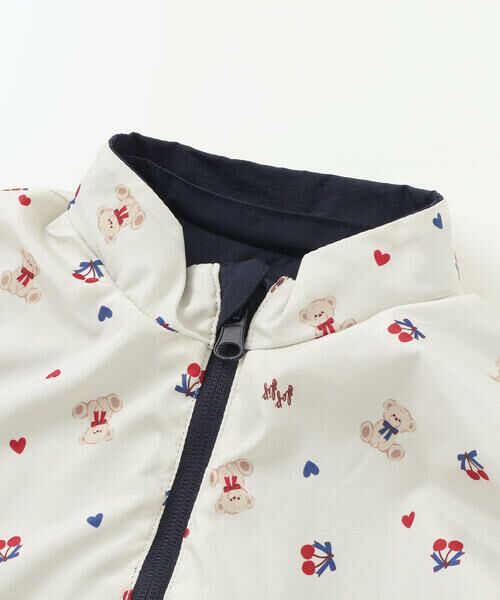 SLAP SLIP / スラップ スリップ テーラードジャケット | 無地総柄リバーシブルタフタジャケット(80~130cm) | 詳細15