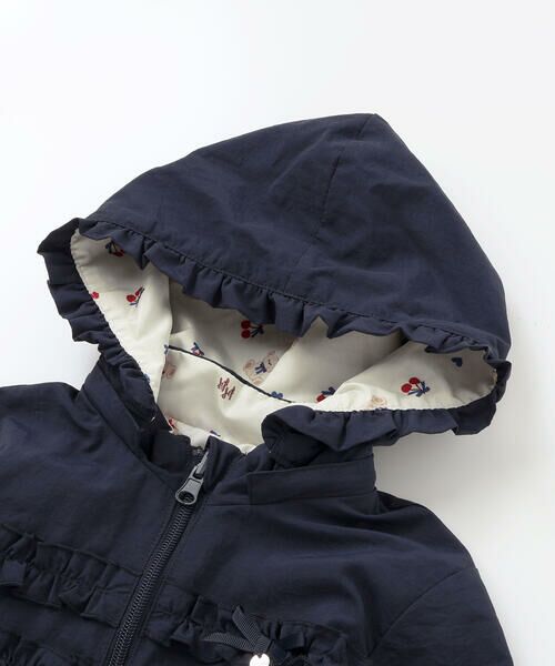 SLAP SLIP / スラップ スリップ テーラードジャケット | 無地総柄リバーシブルタフタジャケット(80~130cm) | 詳細6