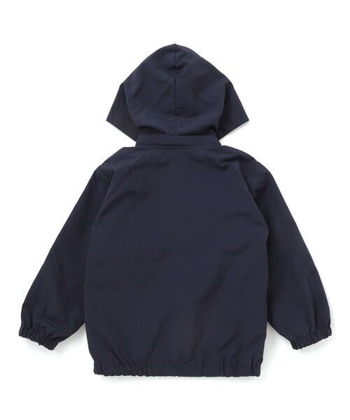 SLAP SLIP / スラップ スリップ テーラードジャケット | 肩切り替え無地総柄リバーシブルタフタジャケット(80~130cm) | 詳細3