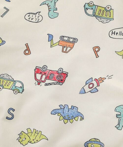 SLAP SLIP / スラップ スリップ テーラードジャケット | 肩切り替え無地総柄リバーシブルタフタジャケット(80~130cm) | 詳細26