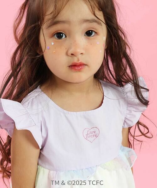 SLAP SLIP / スラップ スリップ シャツ・ブラウス | 【ケアベア×SLAP SLIP】肩フリル裾プリントチュニック(80~130cm) | 詳細12