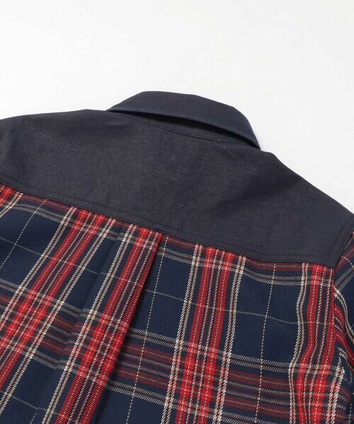 SLAP SLIP / スラップ スリップ シャツ・ブラウス | 【お揃い】ツイル胸ポケットチェックシャツ(80~130cm) | 詳細7