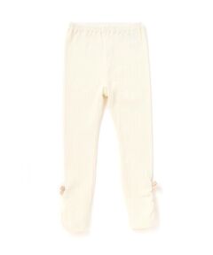 SLAP SLIP / スラップ スリップ レギンス・スパッツ | 裾ギャザーリボンレギンス(80~130cm)