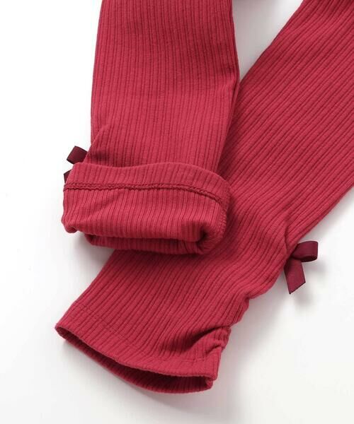 SLAP SLIP / スラップ スリップ レギンス・スパッツ | 裾ギャザーリボンレギンス(80~130cm) | 詳細6