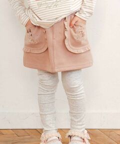 SLAP SLIP / スラップ スリップ ミニ・ひざ丈スカート | キラキラ刺しゅうフリルポケットスカッツ(80~120cm)