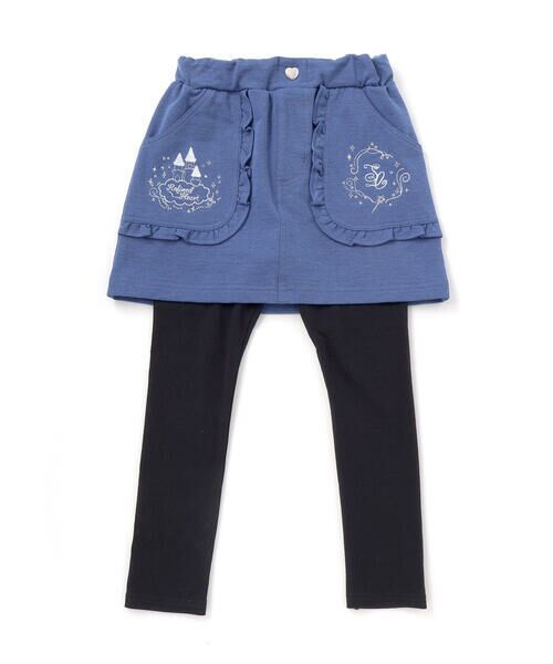 SLAP SLIP / スラップ スリップ ミニ・ひざ丈スカート | キラキラ刺しゅうフリルポケットスカッツ(80~120cm) | 詳細3