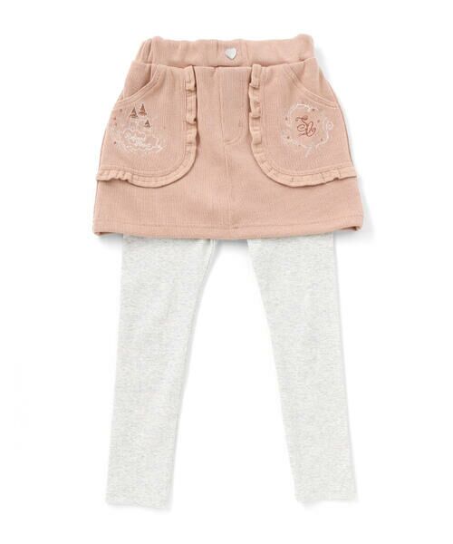 SLAP SLIP / スラップ スリップ ミニ・ひざ丈スカート | キラキラ刺しゅうフリルポケットスカッツ(80~120cm) | 詳細9