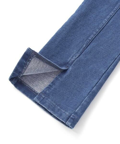 SLAP SLIP / スラップ スリップ チノ・ワークパンツ | 後ろポケットリボンフレアシルエット9分丈デニムパンツ(80~130cm) | 詳細17