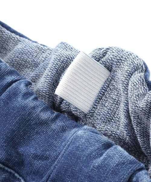 SLAP SLIP / スラップ スリップ チノ・ワークパンツ | 後ろポケットリボンフレアシルエット9分丈デニムパンツ(80~130cm) | 詳細19