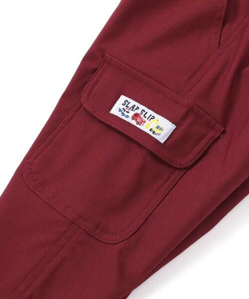 SLAP SLIP / スラップ スリップ チノ・ワークパンツ | 【らくのび】はたらくくるまモチーフスーパーストレッチツイルパンツ(80~130cm) | 詳細6
