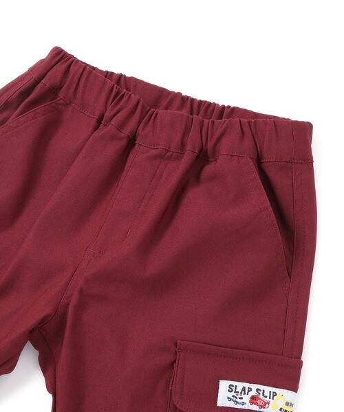 SLAP SLIP / スラップ スリップ チノ・ワークパンツ | 【らくのび】はたらくくるまモチーフスーパーストレッチツイルパンツ(80~130cm) | 詳細3