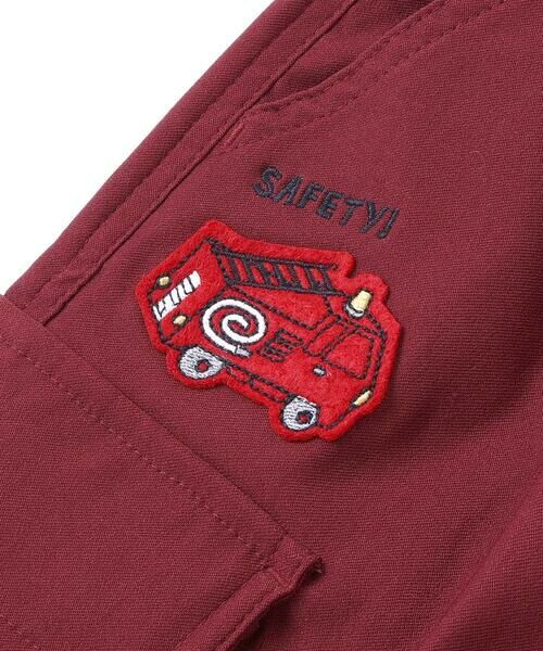 SLAP SLIP / スラップ スリップ チノ・ワークパンツ | 【らくのび】はたらくくるまモチーフスーパーストレッチツイルパンツ(80~130cm) | 詳細5