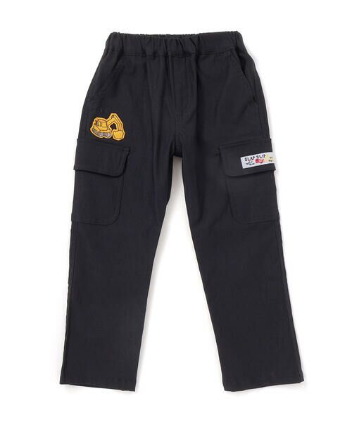 SLAP SLIP / スラップ スリップ チノ・ワークパンツ | 【らくのび】はたらくくるまモチーフスーパーストレッチツイルパンツ(80~130cm) | 詳細13