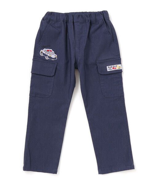 SLAP SLIP / スラップ スリップ チノ・ワークパンツ | 【らくのび】はたらくくるまモチーフスーパーストレッチツイルパンツ(80~130cm) | 詳細17