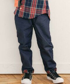 SLAP SLIP / スラップ スリップ チノ・ワークパンツ | 【お揃い】ツイルチェックリバーシブルパンツ(80~130cm)