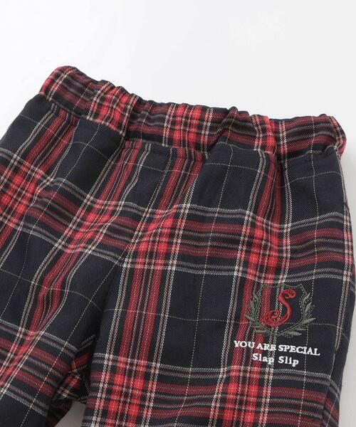 SLAP SLIP / スラップ スリップ チノ・ワークパンツ | 【お揃い】ツイルチェックリバーシブルパンツ(80~130cm) | 詳細11