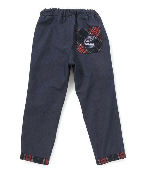 SLAP SLIP / スラップ スリップ チノ・ワークパンツ | 【お揃い】ツイルチェックリバーシブルパンツ(80~130cm) | 詳細3