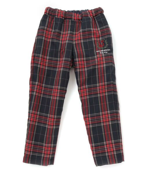 SLAP SLIP / スラップ スリップ チノ・ワークパンツ | 【お揃い】ツイルチェックリバーシブルパンツ(80~130cm) | 詳細4