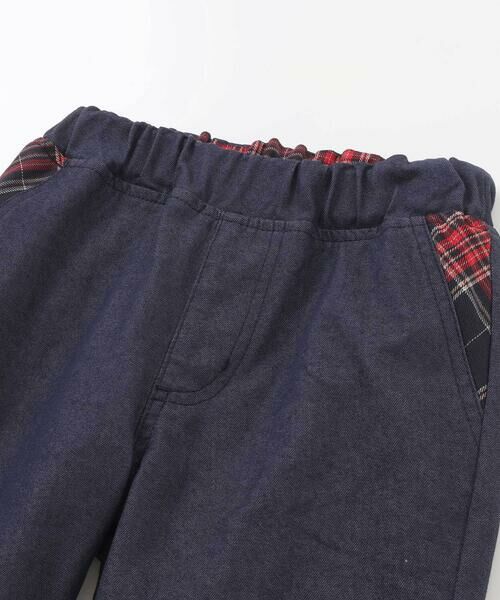 SLAP SLIP / スラップ スリップ チノ・ワークパンツ | 【お揃い】ツイルチェックリバーシブルパンツ(80~130cm) | 詳細6
