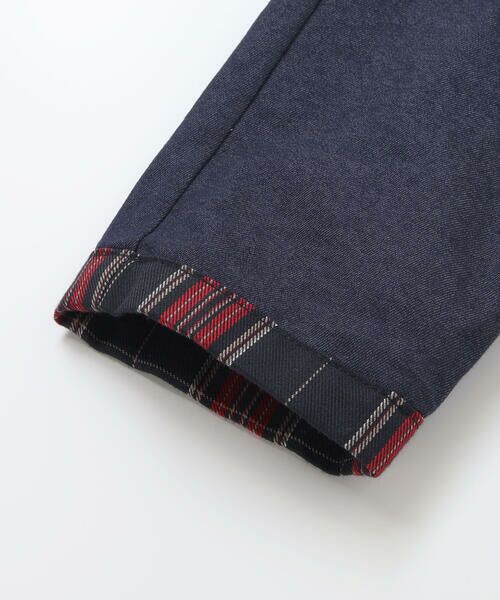 SLAP SLIP / スラップ スリップ チノ・ワークパンツ | 【お揃い】ツイルチェックリバーシブルパンツ(80~130cm) | 詳細8