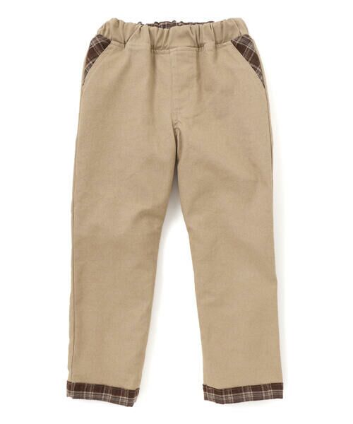 SLAP SLIP / スラップ スリップ チノ・ワークパンツ | 【お揃い】ツイルチェックリバーシブルパンツ(80~130cm) | 詳細19