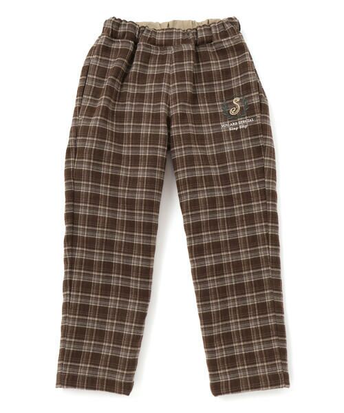 SLAP SLIP / スラップ スリップ チノ・ワークパンツ | 【お揃い】ツイルチェックリバーシブルパンツ(80~130cm) | 詳細21