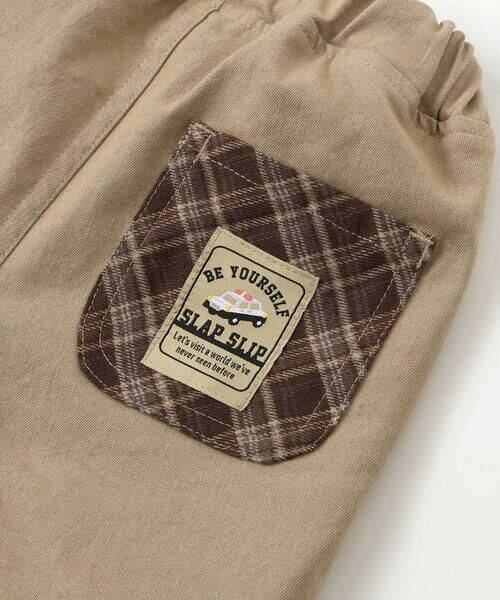 SLAP SLIP / スラップ スリップ チノ・ワークパンツ | 【お揃い】ツイルチェックリバーシブルパンツ(80~130cm) | 詳細23