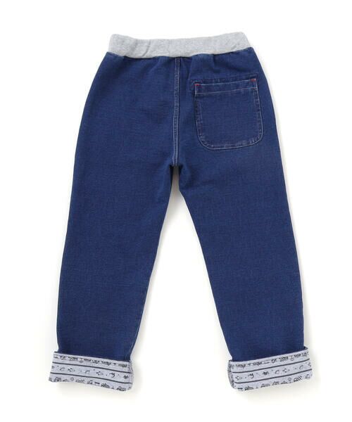 SLAP SLIP / スラップ スリップ チノ・ワークパンツ | 【お揃い】はたらくくるま恐竜プリントデニムニットパンツ(80~130cm) | 詳細4