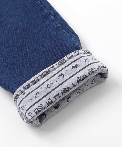 SLAP SLIP / スラップ スリップ チノ・ワークパンツ | 【お揃い】はたらくくるま恐竜プリントデニムニットパンツ(80~130cm) | 詳細7