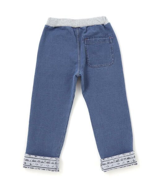 SLAP SLIP / スラップ スリップ チノ・ワークパンツ | 【お揃い】はたらくくるま恐竜プリントデニムニットパンツ(80~130cm) | 詳細12