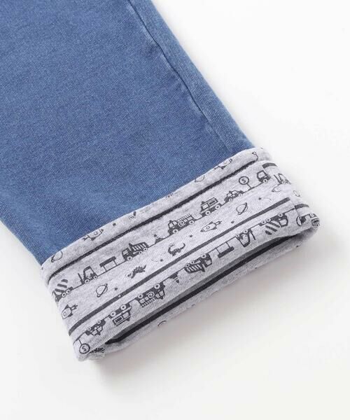 SLAP SLIP / スラップ スリップ チノ・ワークパンツ | 【お揃い】はたらくくるま恐竜プリントデニムニットパンツ(80~130cm) | 詳細18