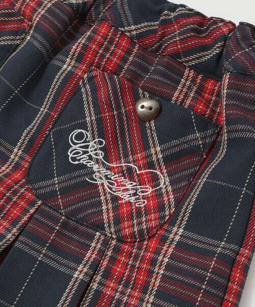 SLAP SLIP / スラップ スリップ ミニ・ひざ丈スカート | 【お揃い】チェック前ポケットタックスカパン(90~130cm) | 詳細10
