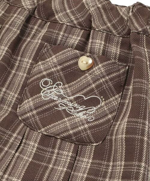 SLAP SLIP / スラップ スリップ ミニ・ひざ丈スカート | 【お揃い】チェック前ポケットタックスカパン(90~130cm) | 詳細14