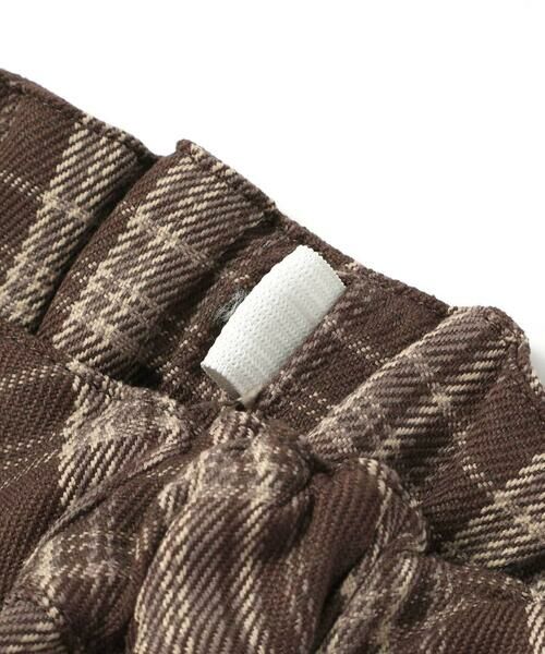 SLAP SLIP / スラップ スリップ ミニ・ひざ丈スカート | 【お揃い】チェック前ポケットタックスカパン(90~130cm) | 詳細19