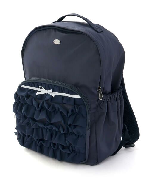 SLAP SLIP / スラップ スリップ バッグ | ギャザーフリルポケット付き背面メッシュリュック(M~L) | 詳細4