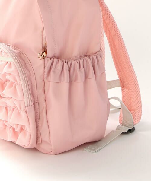 SLAP SLIP / スラップ スリップ バッグ | ギャザーフリルポケット付き背面メッシュリュック(M~L) | 詳細14