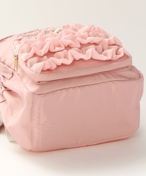 SLAP SLIP / スラップ スリップ バッグ | ギャザーフリルポケット付き背面メッシュリュック(M~L) | 詳細15