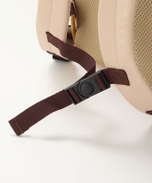 SLAP SLIP / スラップ スリップ バッグ | アニマルクマ刺しゅうポケット背面メッシュバイカラーリュック(M~L) | 詳細16