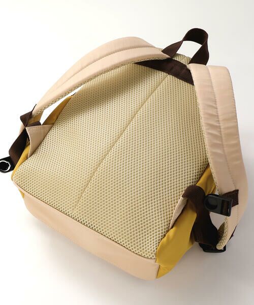 SLAP SLIP / スラップ スリップ バッグ | アニマルクマ刺しゅうポケット背面メッシュバイカラーリュック(M~L) | 詳細18