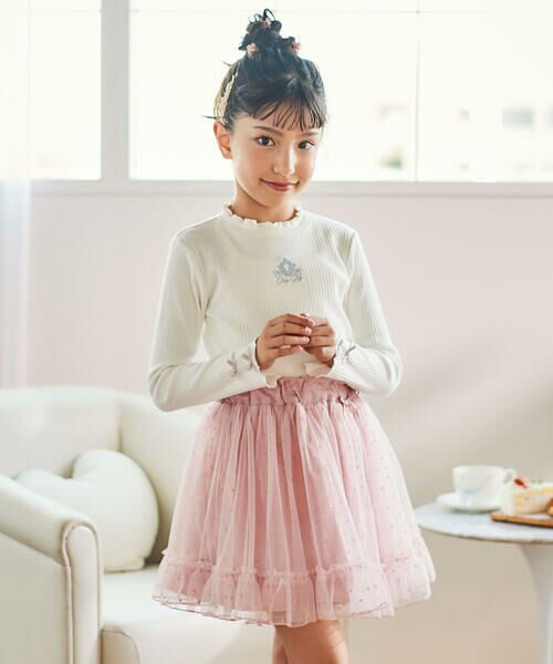 SLAP SLIP / スラップ スリップ Tシャツ | フロントモチーフテレコTシャツ(80~130cm) | 詳細8