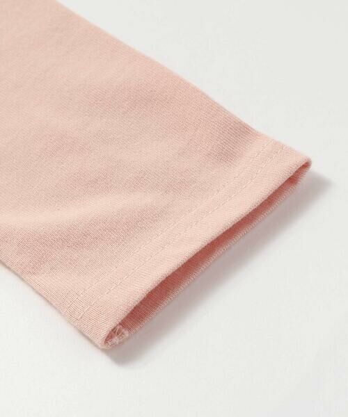 SLAP SLIP / スラップ スリップ Tシャツ | アニマルクマウサギイヌネコモチーフパッチ刺しゅう裾スカラップTシャツ(80~130cm) | 詳細10