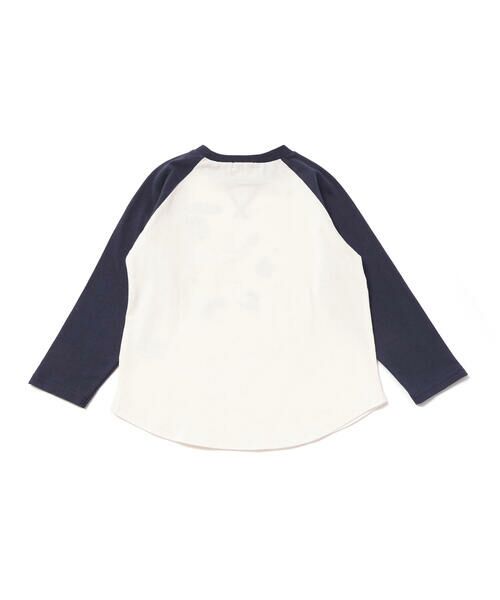 SLAP SLIP / スラップ スリップ Tシャツ | 【お揃い】はたらくくるま恐竜刺しゅう胸ポケット付きラグランTシャツ(80~130cm) | 詳細7