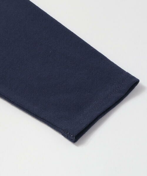 SLAP SLIP / スラップ スリップ Tシャツ | 【お揃い】おにぎりサガラ刺しゅう袖配色Tシャツ(80~130cm) | 詳細10